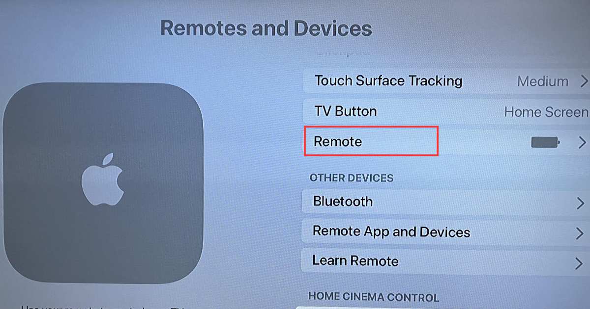 Factory Reset Apple TV