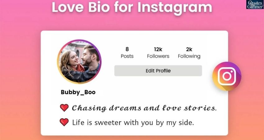 Instagram Bio for Love